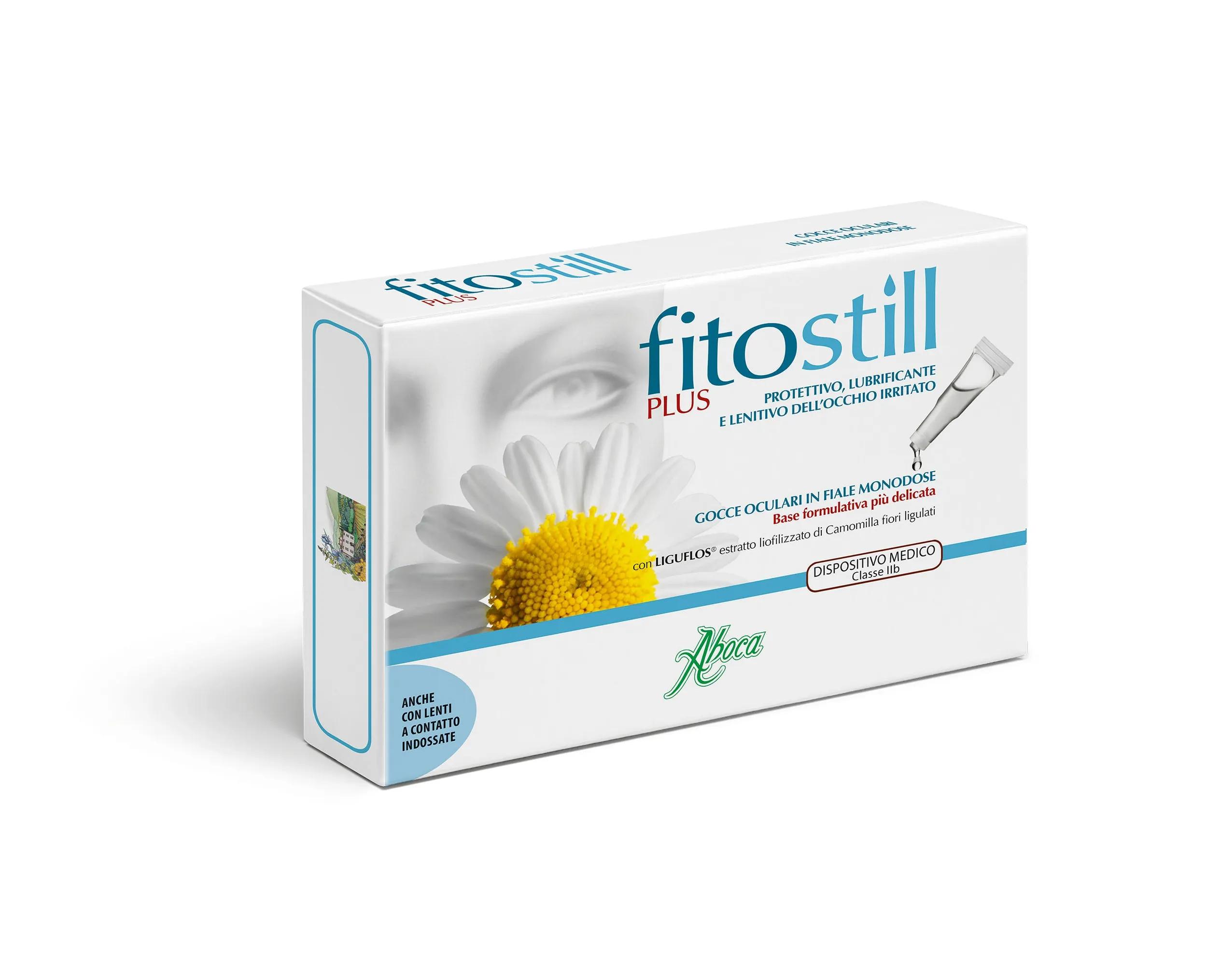 Aboca Fitostill Plus Gocce Oculari Protettive Lubrificanti 10 Fiale