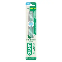 Gum Brosse à Dents N°411 Classic Souple Grande Tête