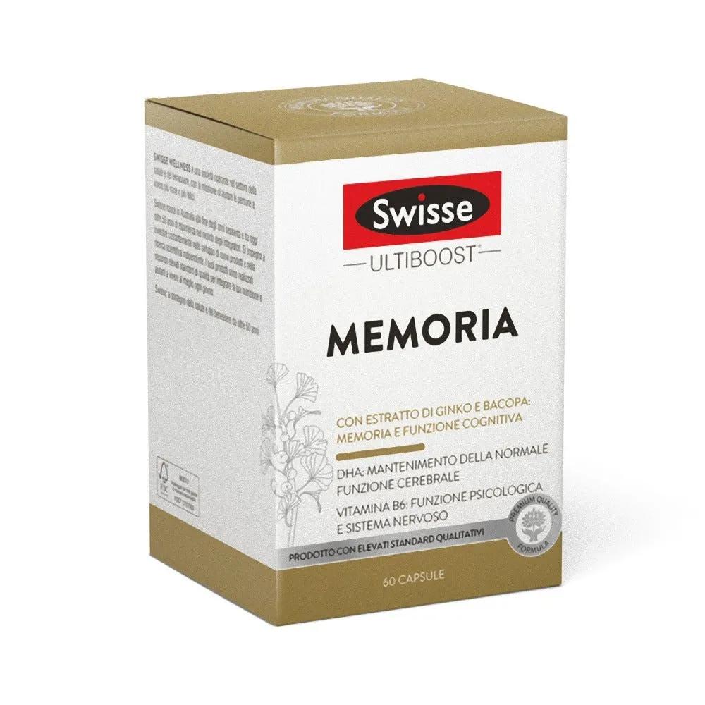 Swisse Memoria Integratore per la Funzione Cognitiva 60 Capsule