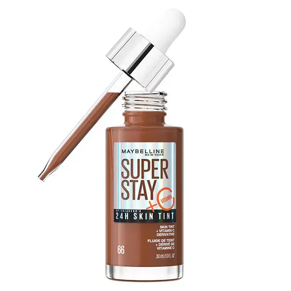 Maybelline New York Superstay 24H Skint Tint Fluide de Teint N°66 30ml
