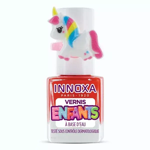 INNOXA Children's Nail Polish Red Unicorn 