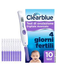 Test Di Ovulazione Clearblue Digitale Avanzato Aumenta Le Tue Probabilità Di Rimanere Incinta 1 Portastick Digitale E 10 Sticks