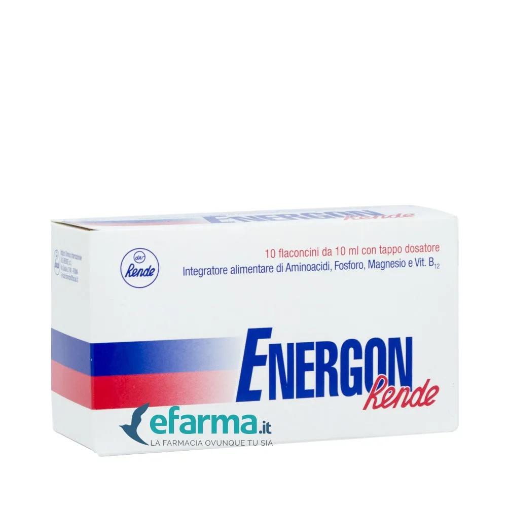 Energon Rende Integratore Energetico 10 Flaconcini