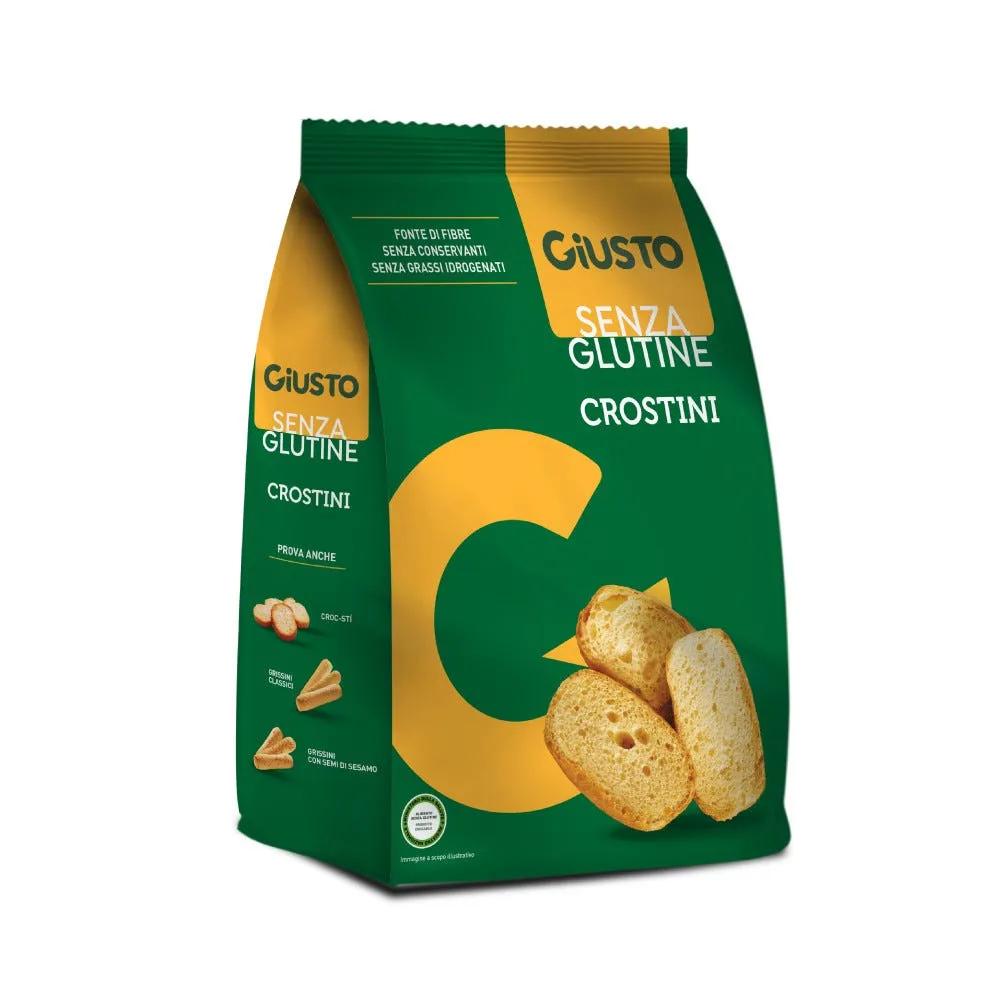 Giusto Senza Glutine Crostini di Pane Dorato 200 g