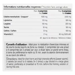 STC Nutrition Créatine Effervescent Complex 30 comprimés