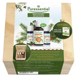 Puressentiel Coffret Découverte Mon Aromathèque en Bois