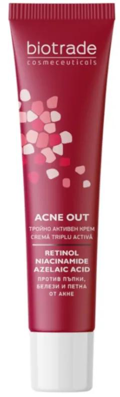Crème Triple Active Acnaut de Biotrade 30 ml