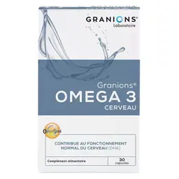 Granions Omega 3 Cerveau 30 capsules