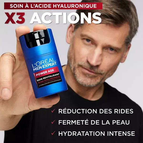 L'Oréal Men Expert Power Age Soin Revitalisant Acide Hyaluronique 100ml