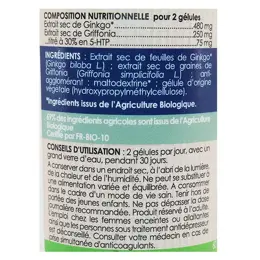 Phytoceutic Ginkgo & Griffonia Bio 60 gélules