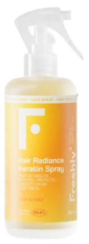 Freshly Cosmetics Spray Kératine Éclat Cheveux 200 ml