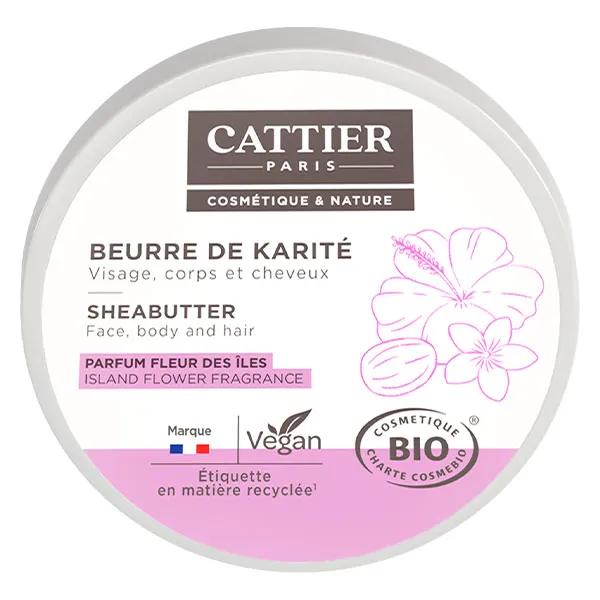 Cattier Island Flower Shea Butter 100g