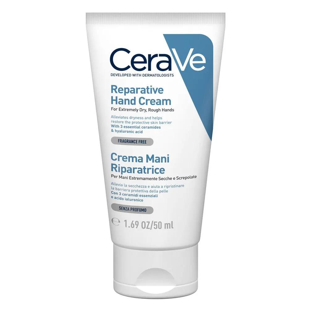 CeraVe Crema Mani Riparatrice Idratazione Intensa con acido ialuronico 50 ml