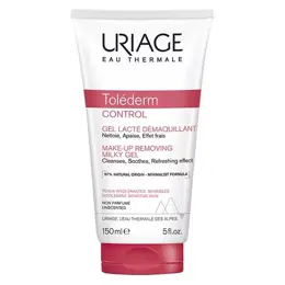 Uriage Toléderm Control Gel Lacté Démaquillant Peaux Sensibles 150ml