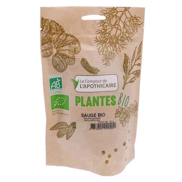 Comptoir de l'Apothicaire Sauge Foglia Entière Bio 30g