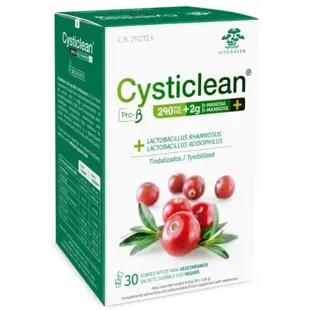 Cysticlean PRO-B D-Mannose 30 Envelopes