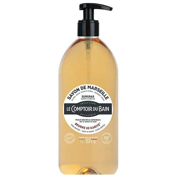 Le Comptoir Du Bain - Jabón Líquido de Karité de Marsella 1L