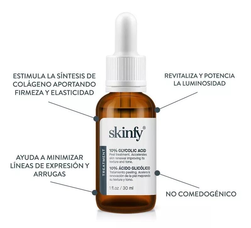 Skinfy Sérum 10% Ácido Glicólico Antiedad 30 ml