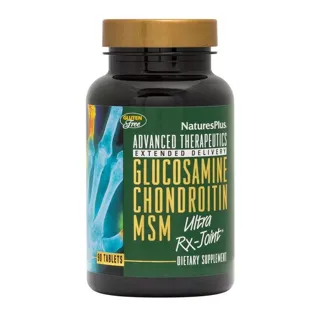 Nature's Plus Glucosamine, Chondroitin, MSM Ultra Rx-Joint 90 Tablets