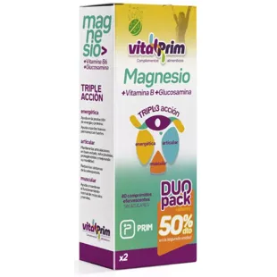 VitalPrim Magnesium Duo 40 Effervescent Tablets