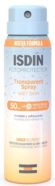 Isdin Wet Skin Spray Transparente SPF50 100 ml