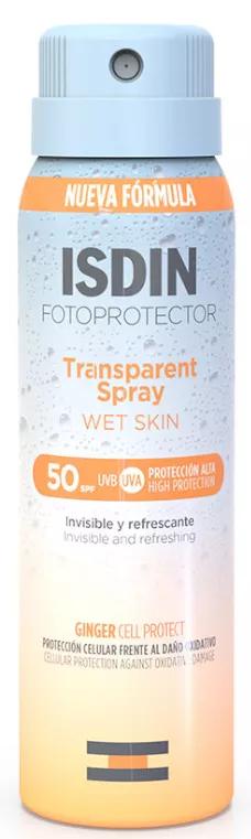 Isdin Wet Skin Transparante Spray SPF50 100 ml