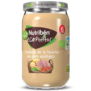 Nutribén Eco Verduras con Pavo +6m 235 gr