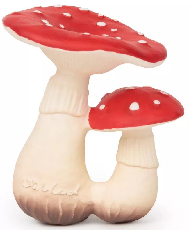 Oli&Carol Spot le jouet de dentition champignon