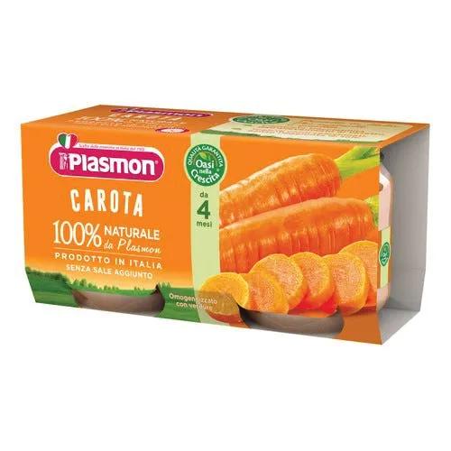 Plasmon Omogeneizzato Carote 2 Vasetti 80 g