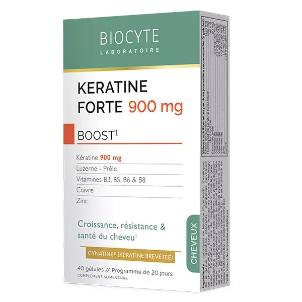 Biocyte Keratin Forte Full Spectrum 40 Capsules
