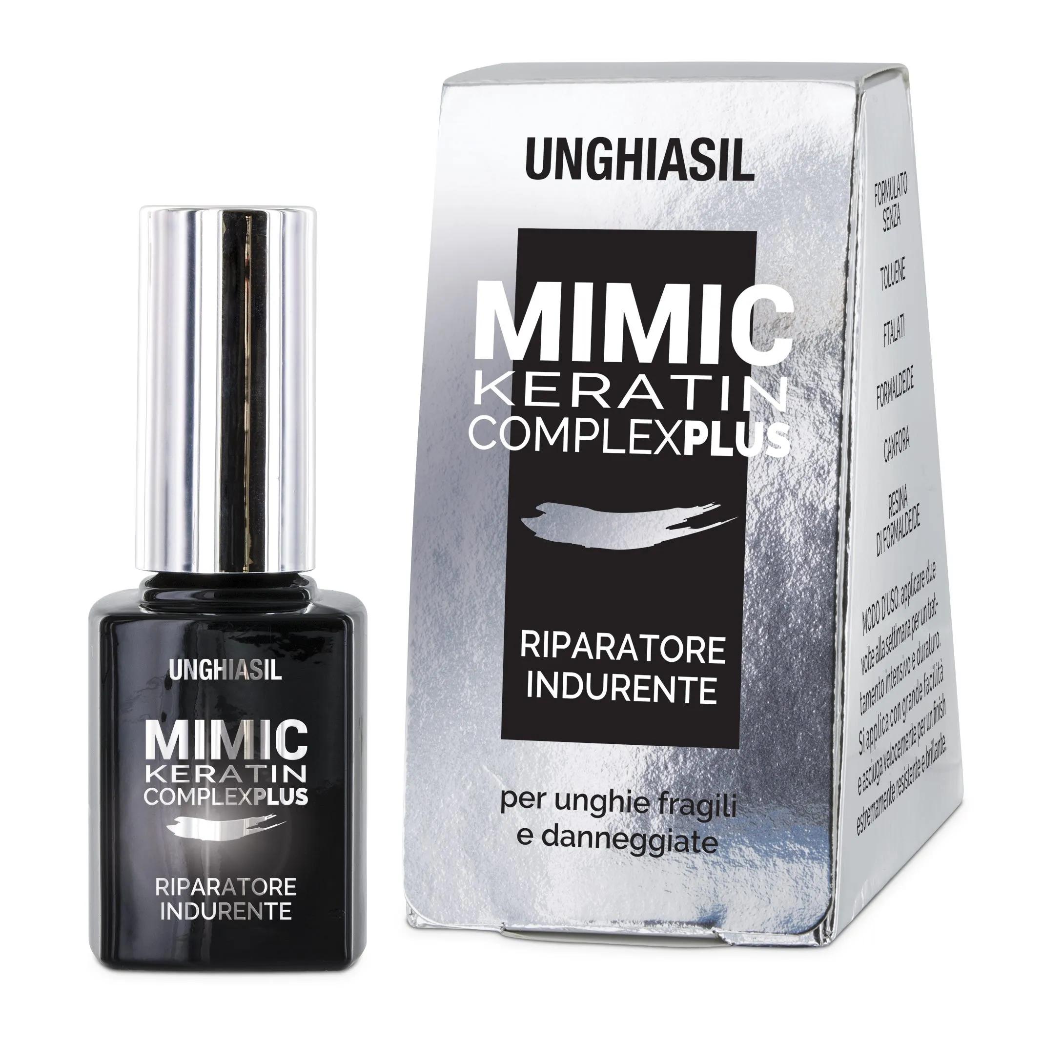 Unghiasil Mimic Keratin ComplexPlus Smalto Riparatore Indurente 10 ml