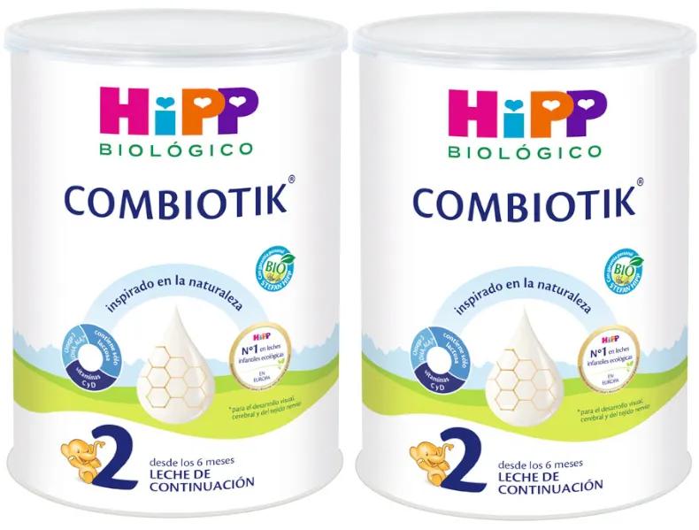 Hipp Organic Milk Combiotik Continuation 2 +6m 2x800 gr