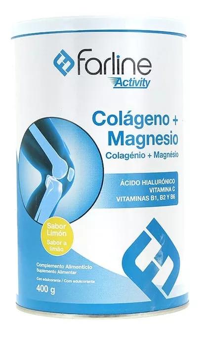 Farline Colageno + Magnesio Complemento Alimenticio 400 gr