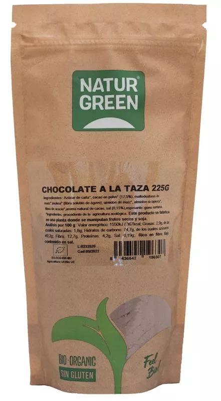 Naturgreen Chocolate a la Copo com asas BIO 225gr