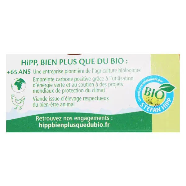 Hipp Bio Les Petits Gourmets Risotto, Guisantes y Pollo +18m 260g