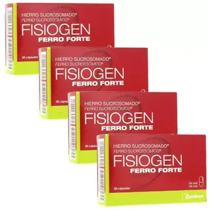 Fisiogen Ferro Forte 4x30 Cápsulas