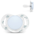Suavinex Poetry Pacifier Physiological Silicone Teat SX Pro Blue 0-6m