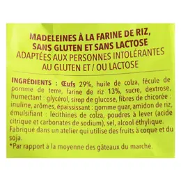 Gerblé Sans Gluten Madeleines 210g