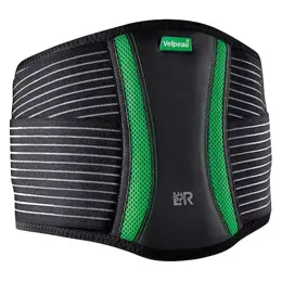 Velpeau Dorsamix Classic Ceinture de Soutien Lombaire 21cm Taille 1 Noir Vert