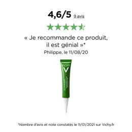 Vichy Normaderm S.O.S Pâte Anti-Boutons au Soufre 20ml