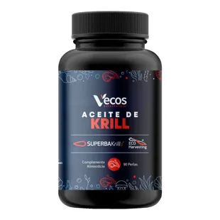 Vecos Nucoceutical Krill Oil 90 Pearls