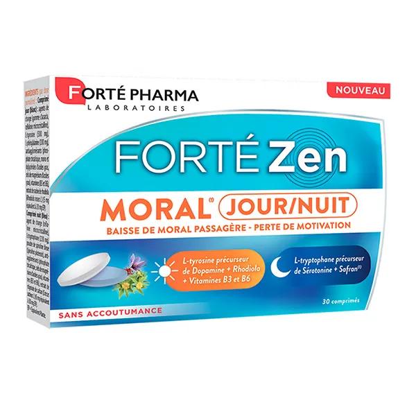 Forté Pharma Forté Zen Moral Día Noche Azafrán Rhodiola 30 comprimidos