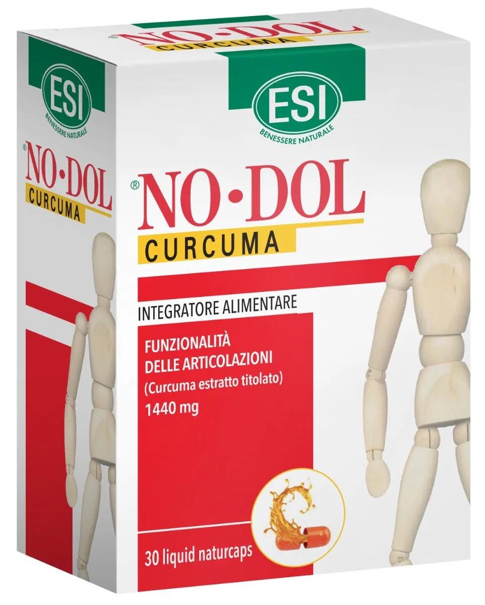 Esi No-Dol Curcuma Integratore Naturale Ossa e Articolazioni 30 Naturcaps