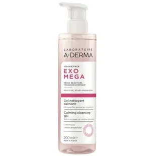 A-Derma Exomega Soothing Facial Cleansing Gel 200 ml