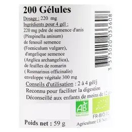 Le Comptoir de l'Apothicaire Equilibre Digestif Bio 200 gélules