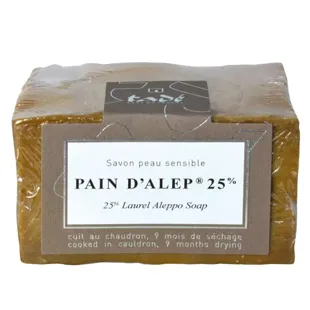 Tadé Méditerranée Pain d'Alep 25% Sapone Pelle Sensibile 200g