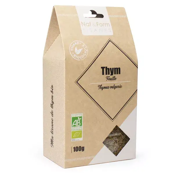 Nat & Form Organic Thyme Infusion Tea 100g 