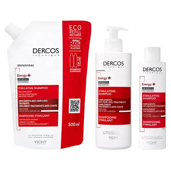 Vichy Dercos Shampoo 200 ml Aminexil energizing