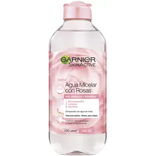 Garnier Água Micelar Skin Active com Rosas 400 ml