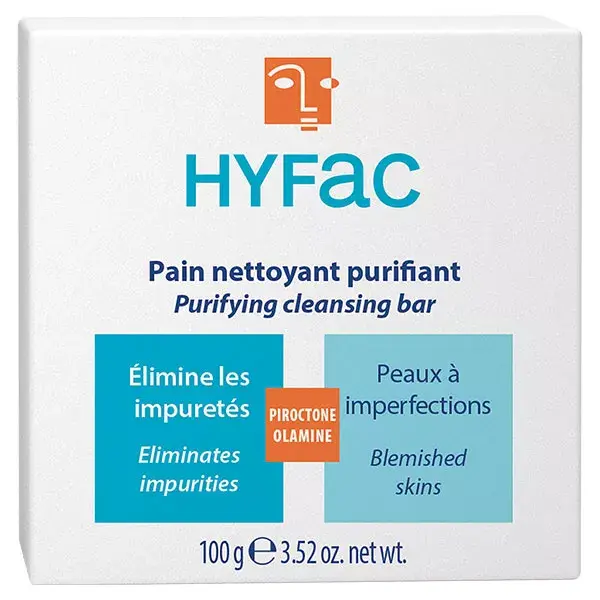 Hyfac Pain Nettoyant Purifiant 100g